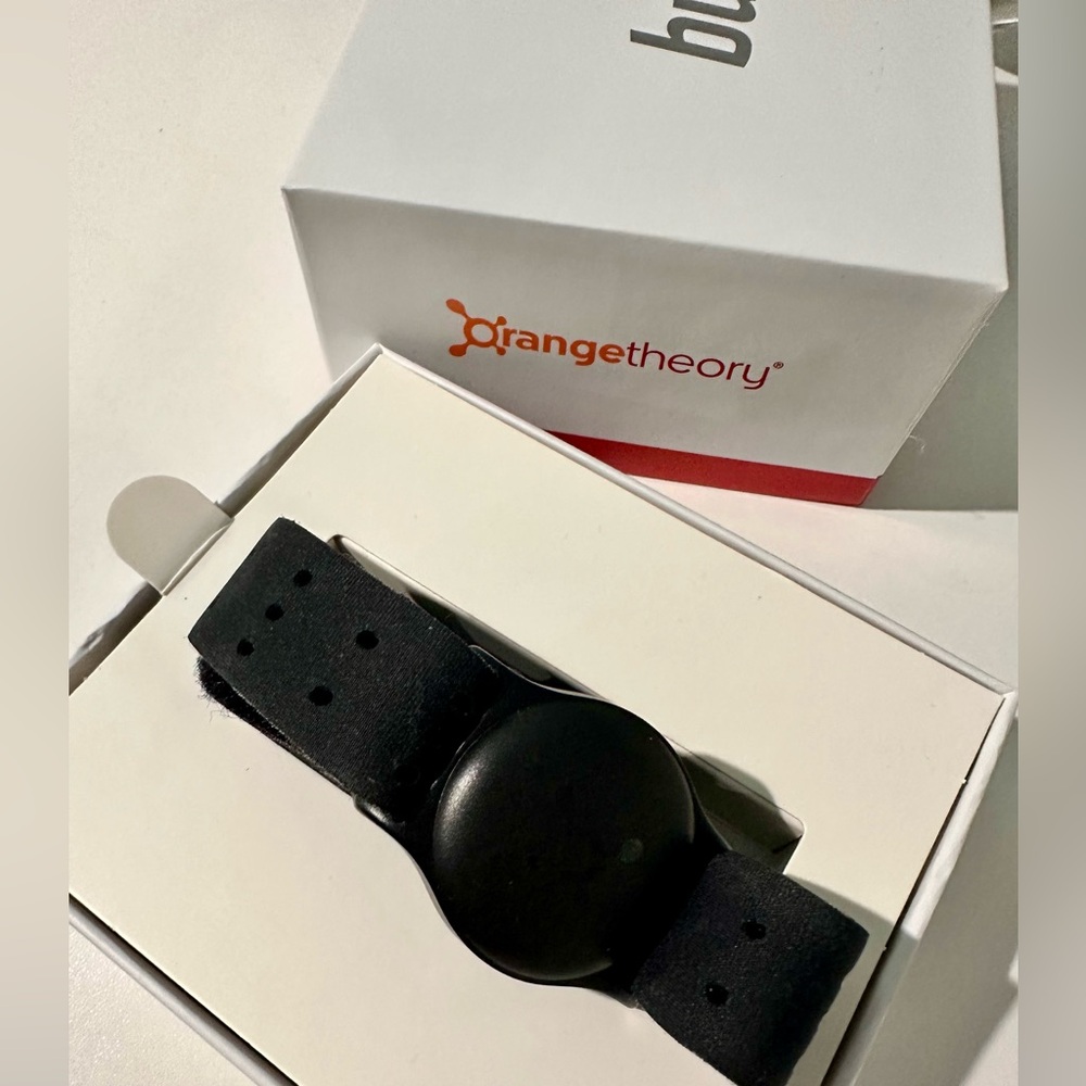 Orangetheory Black Heart Rate Monitor Tracker